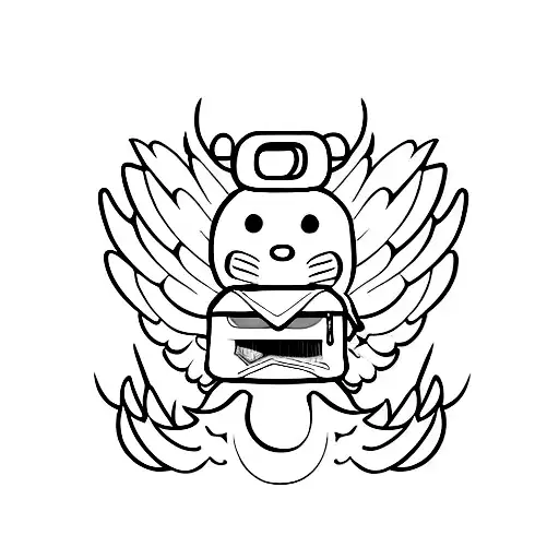 Money Bag With Wings