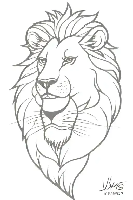 Small Lion King Text Tattoo On Left Wrist