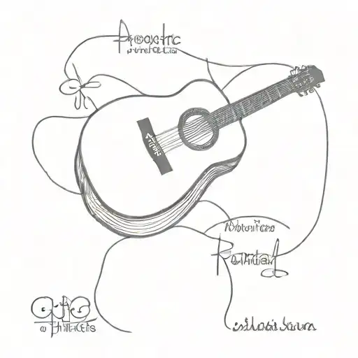 Acoustic Guitar With Lyrics Incorporated