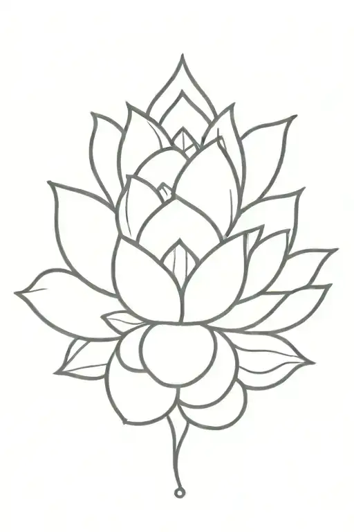 Very Small Lotus Flower