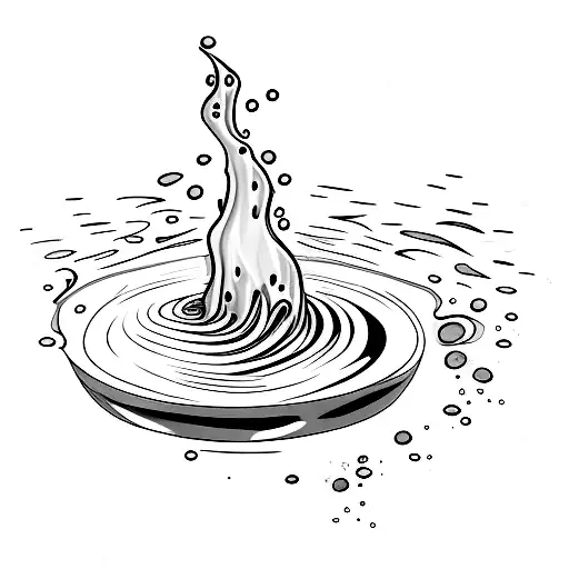 Cup Overflowing With Water