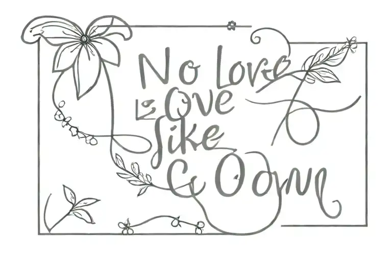 No Love Like Your Own