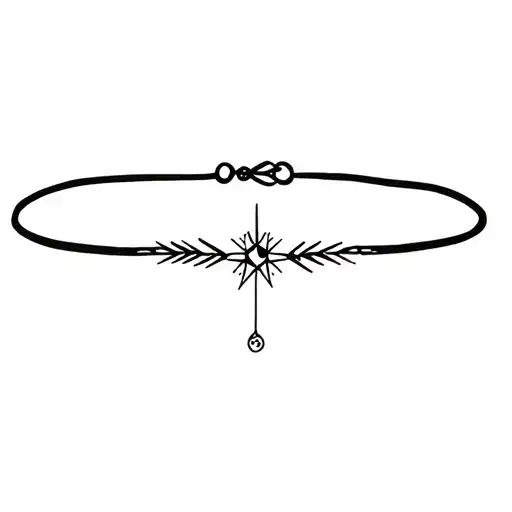 Bracelet With A Wind Rose