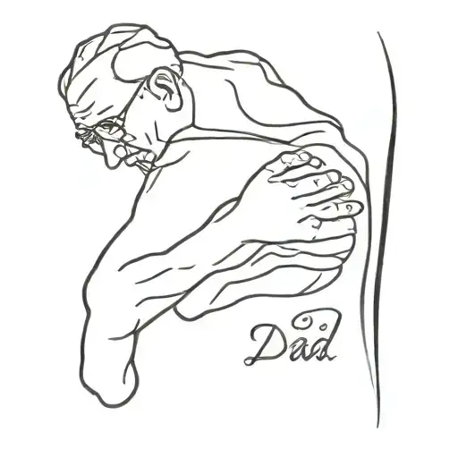 Memorial Tattoo Dad