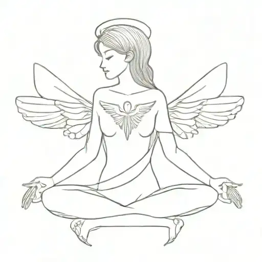 Female Symmetric Angel
