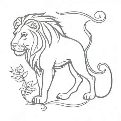 Aquarius Zodiac And Lion Zodiac Signs