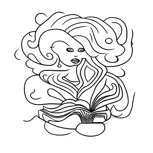 Black Woman Loving Books