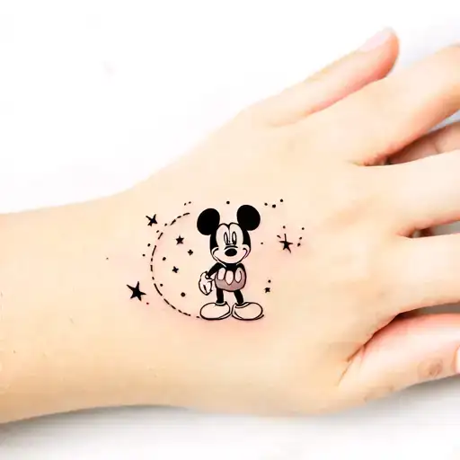 Mickey Mouse Space
