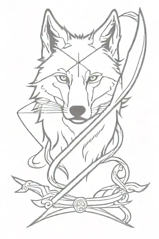 Wolf With Sword