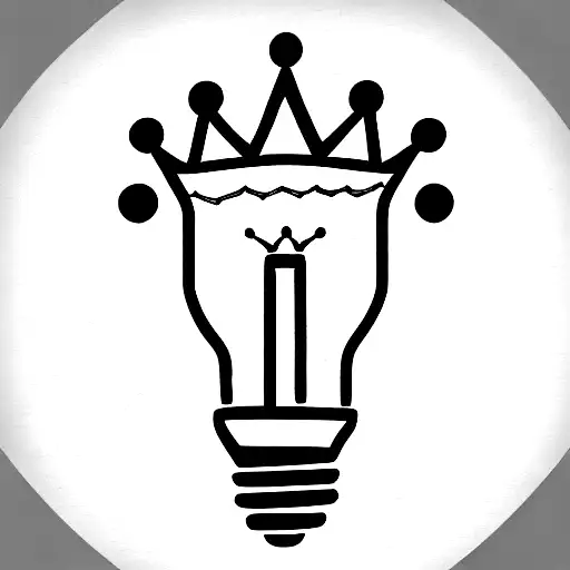 Lightbulb With A Crown