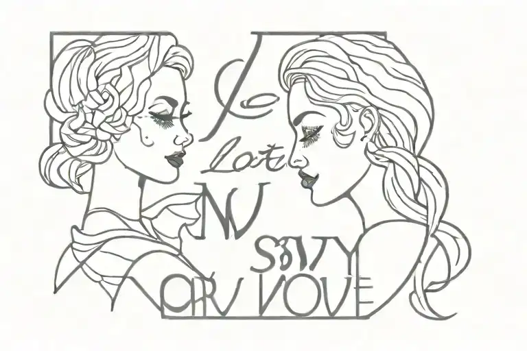 Love Now Cry Later Tattoo