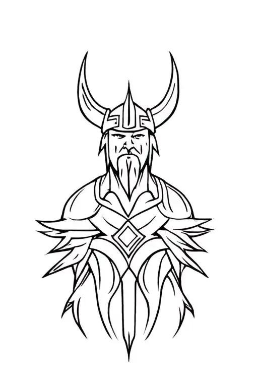 Vikings Warrior Black