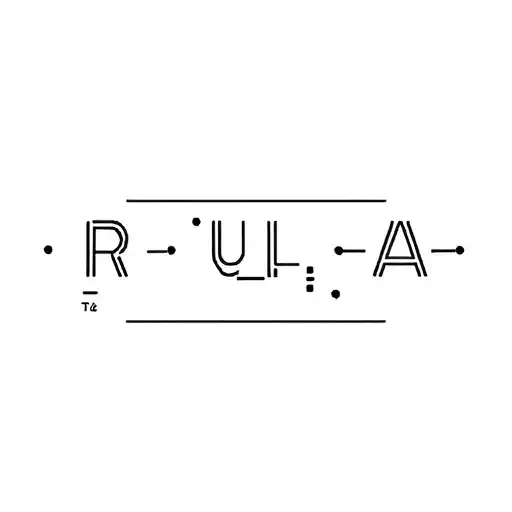 Convert The Word Rula To Morse Code Tattoo