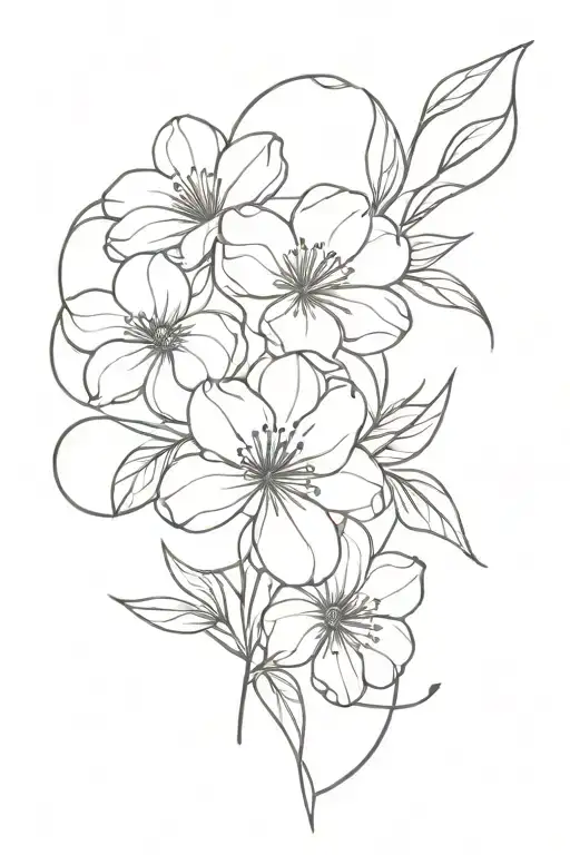 Birth Flowers Intertwined