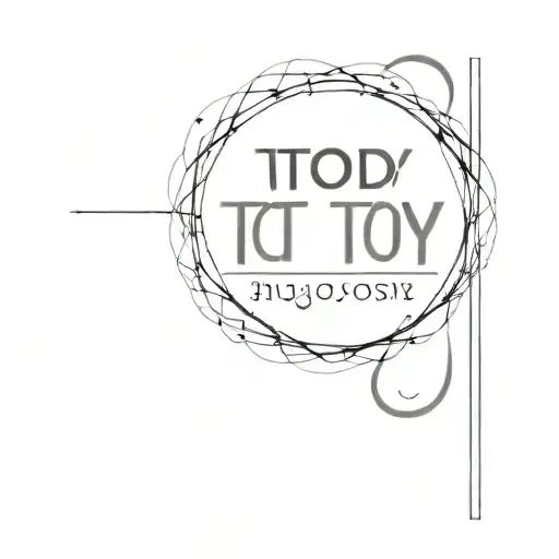 Word 'Toy' Written Vertically