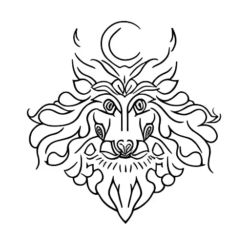 Logo Jewelry Brand Sunburts Goddess Moon