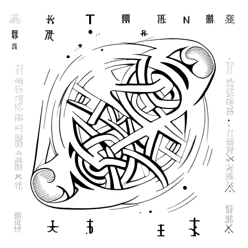 Kinda Nordish Runes That Symbolizes Friendship