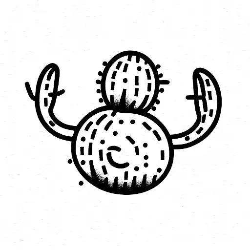 Alien Holding Cactus