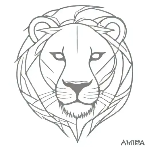 Amira Name Lion