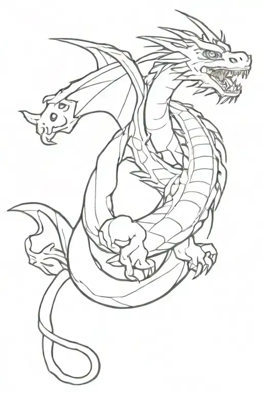 Spirited Away Haku Dragon Flying