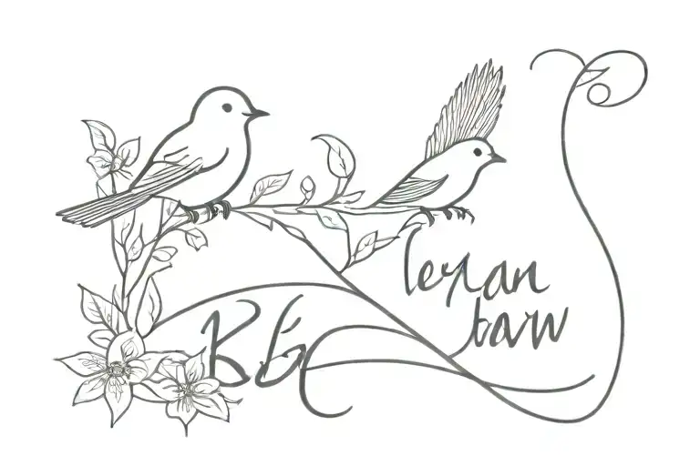 First Name Kelyan And Bird