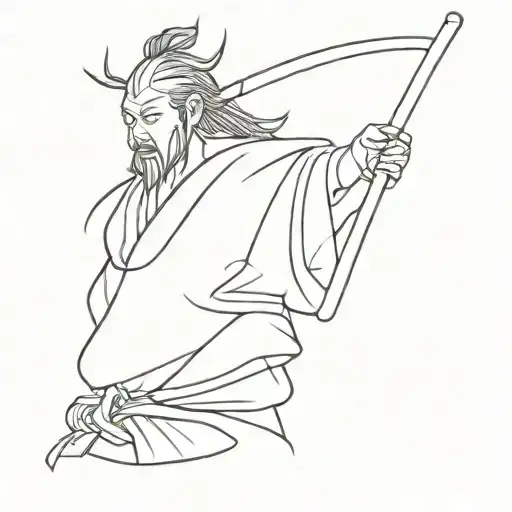 Samurai Get High By Cannabis