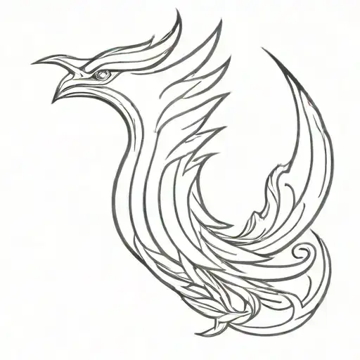 Stylographic Phoenix Rising