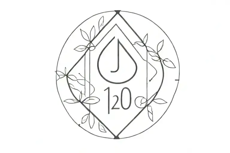 Date Tattoo Design