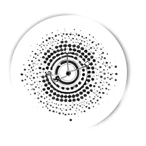 Diabetic Blue Circle With Medical Alert Staff Through The Middle