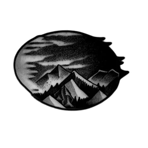 A Pretty Mountain Town