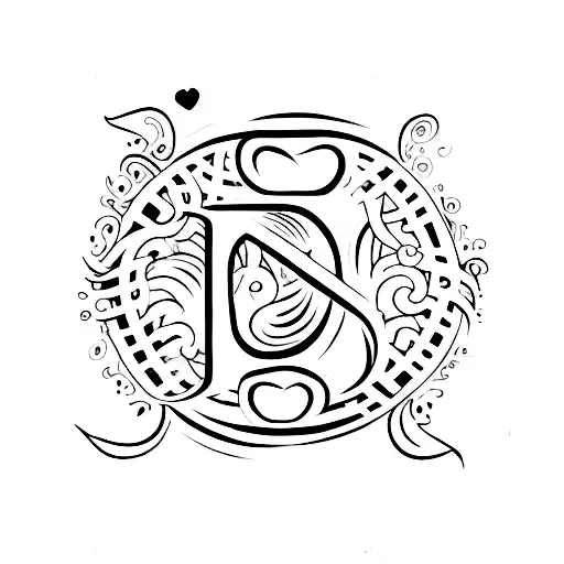 Love Symbol On Finger