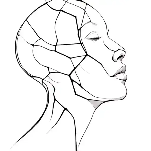 Representation Of A Beautifully Complex Broken Personality