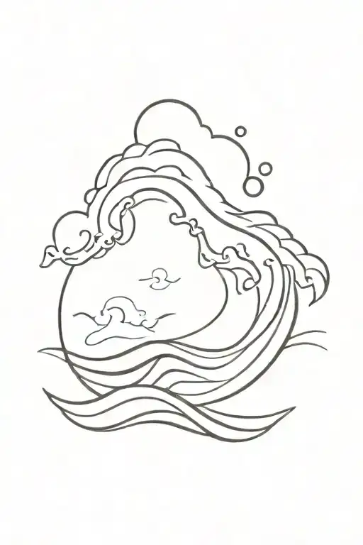 Water Waves Crashing