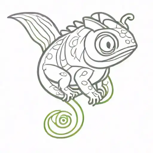 Disney Tangled Pascal Chameleon