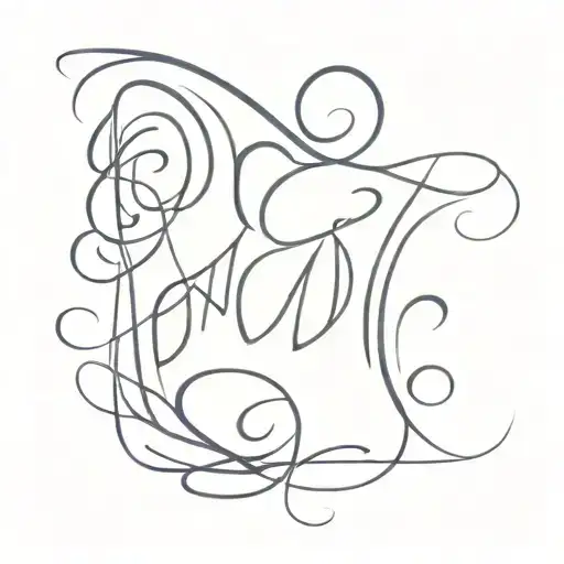Calligraphy Style Lettering Mn
