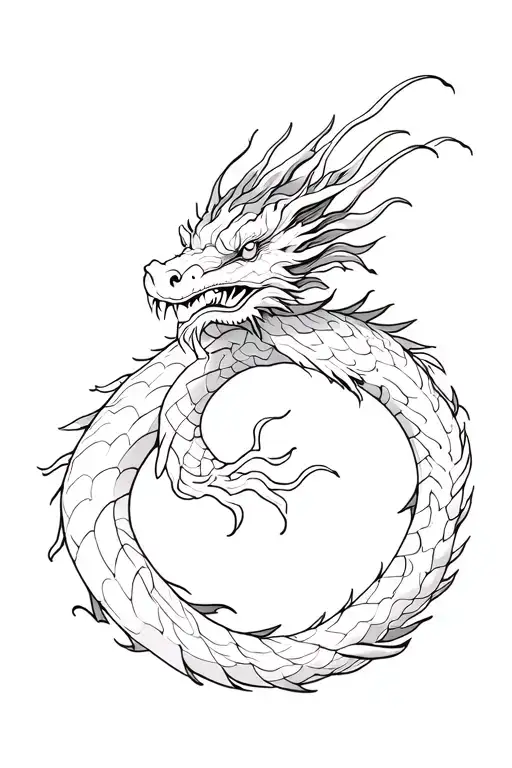 Dragon For Travel To Asia