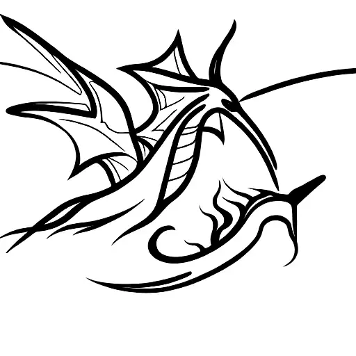 Dragon And Hummingbird