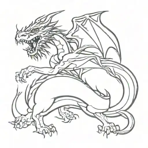 Vaz 2107 With Dragon