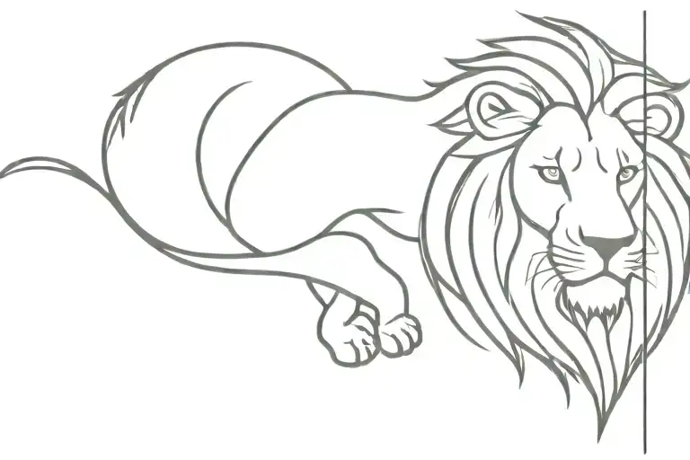 Lion Symbol For Serenity Courage Wisdom