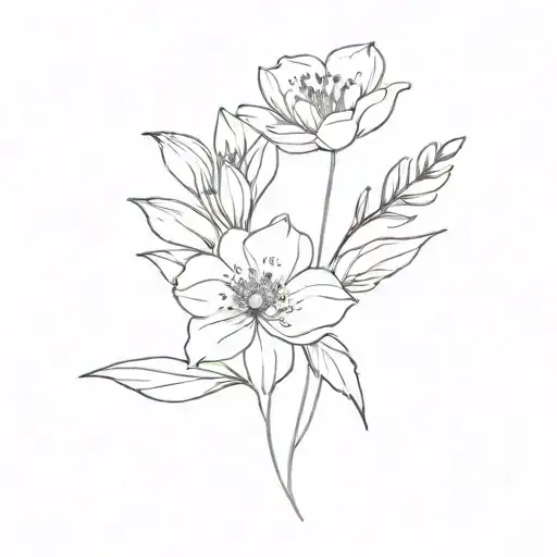 Family Birth Flowers