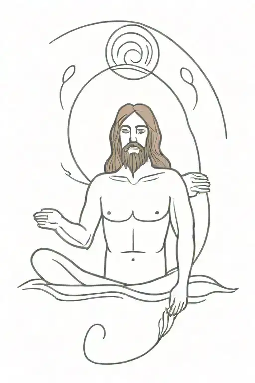 Jesus Saves Peter From Drowning