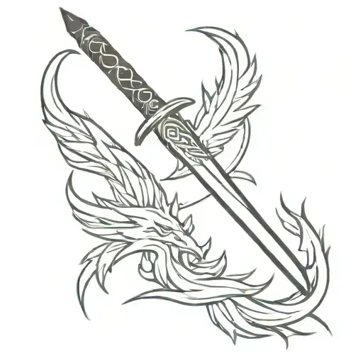 Phenix Sword Brush