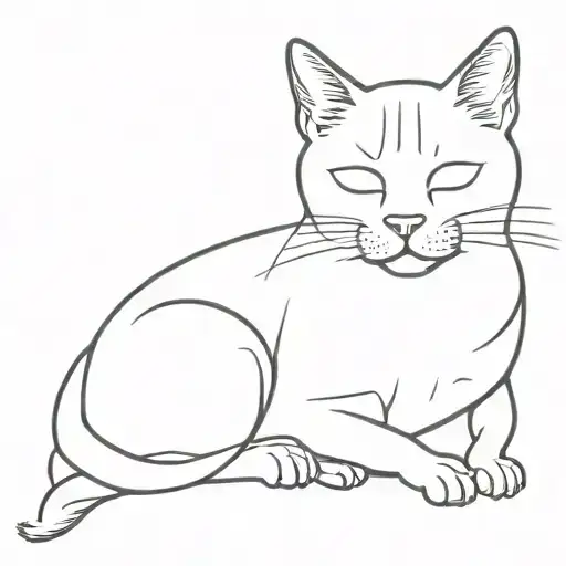 Name Figaro Or A Cat Sleeping