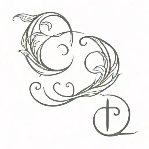 Virgo And Pisces Symbol