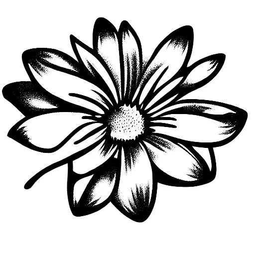 Flowy Daisy With Stem