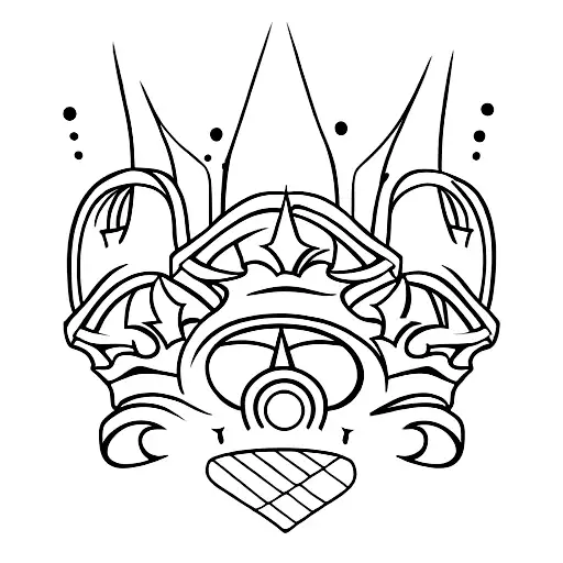 Volleyball With Crown