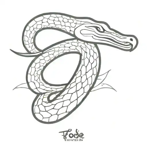 Kobe Logo With A Snake
