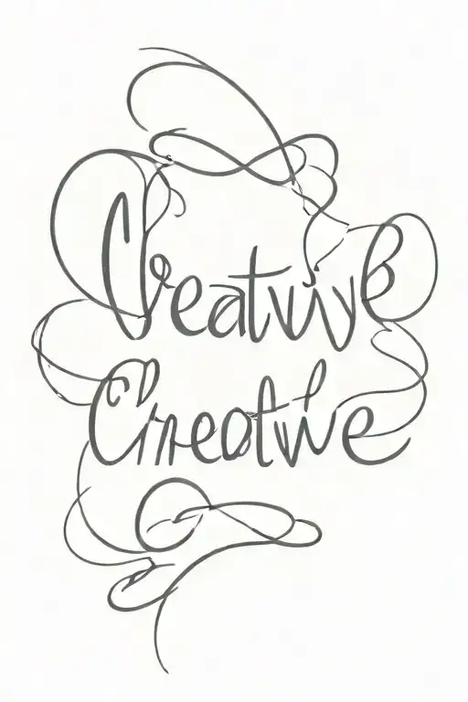 Word 'Creative'