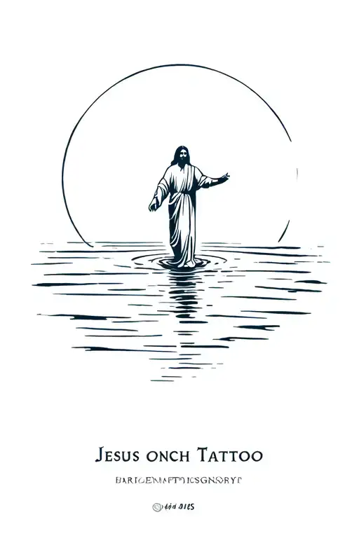 Jesus Walking On Water