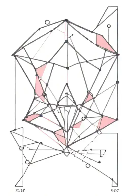 Diamond With A Gradient Color Of Pink And Voilet